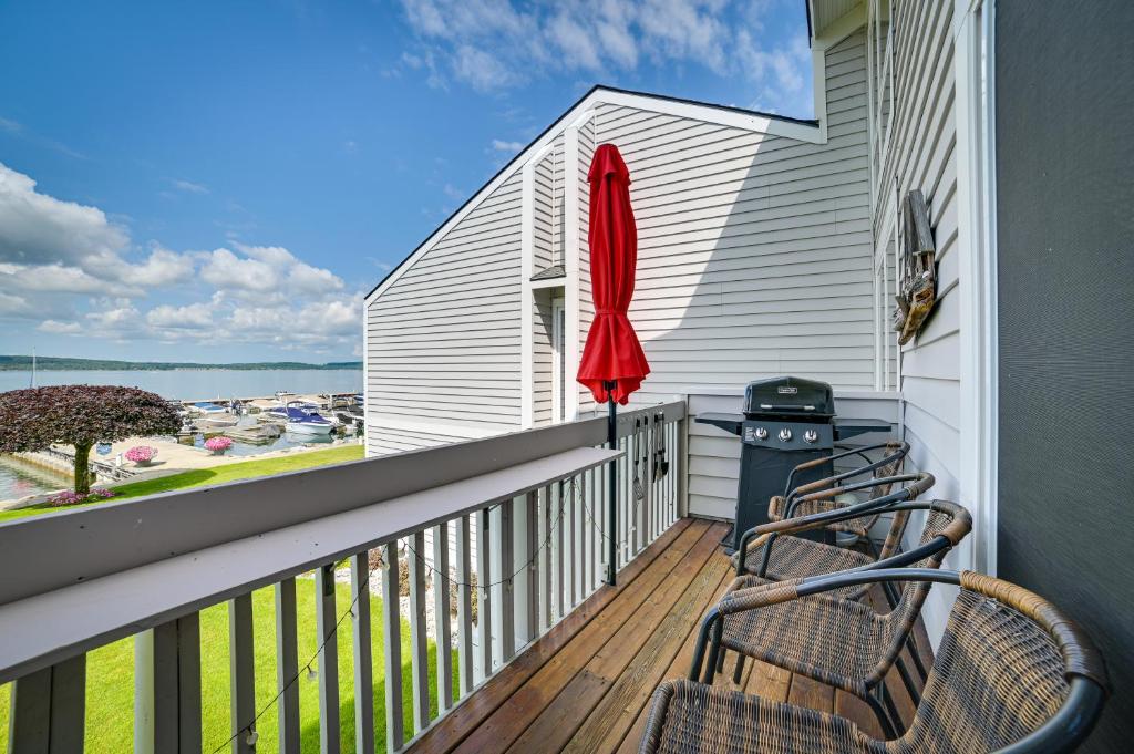 Luxury Lakefront Boyne City Townhome with Views! photo 1