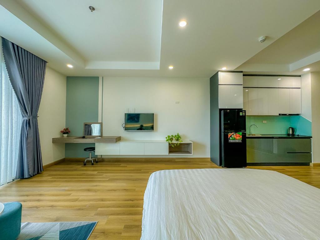 Pullman apartment view sea&city 1' walking to beach