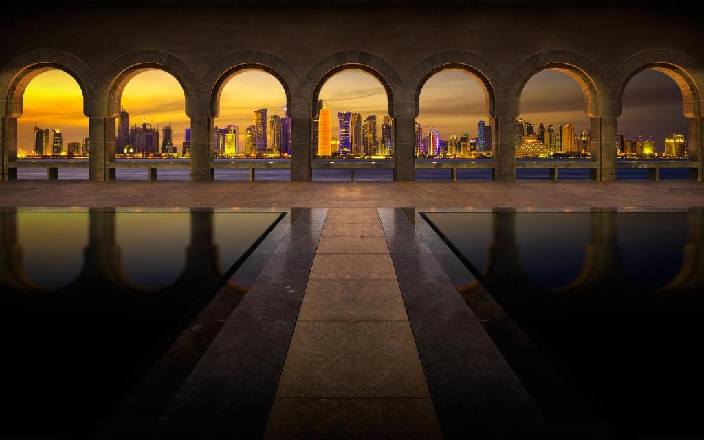Апартаменты (Люкс с 1 спальней и кроватью размера «king-size»), Al Madina Suites Doha