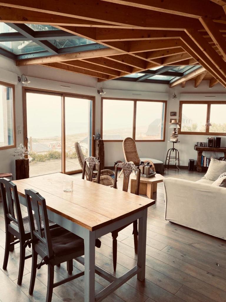 Superbe maison design en bois vue Mer photo 2