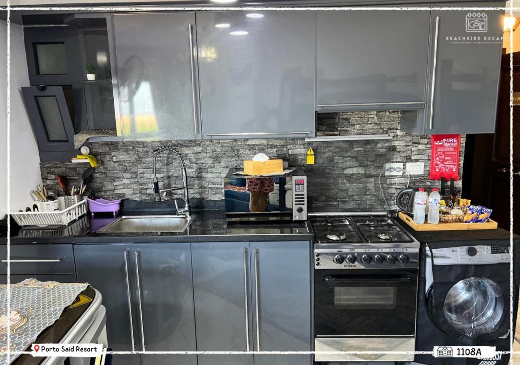 Porto said Resort - Luxury Studio Seaview 43 m2 شالية إستوديو فندقي فاخر فيو البحر photo 2