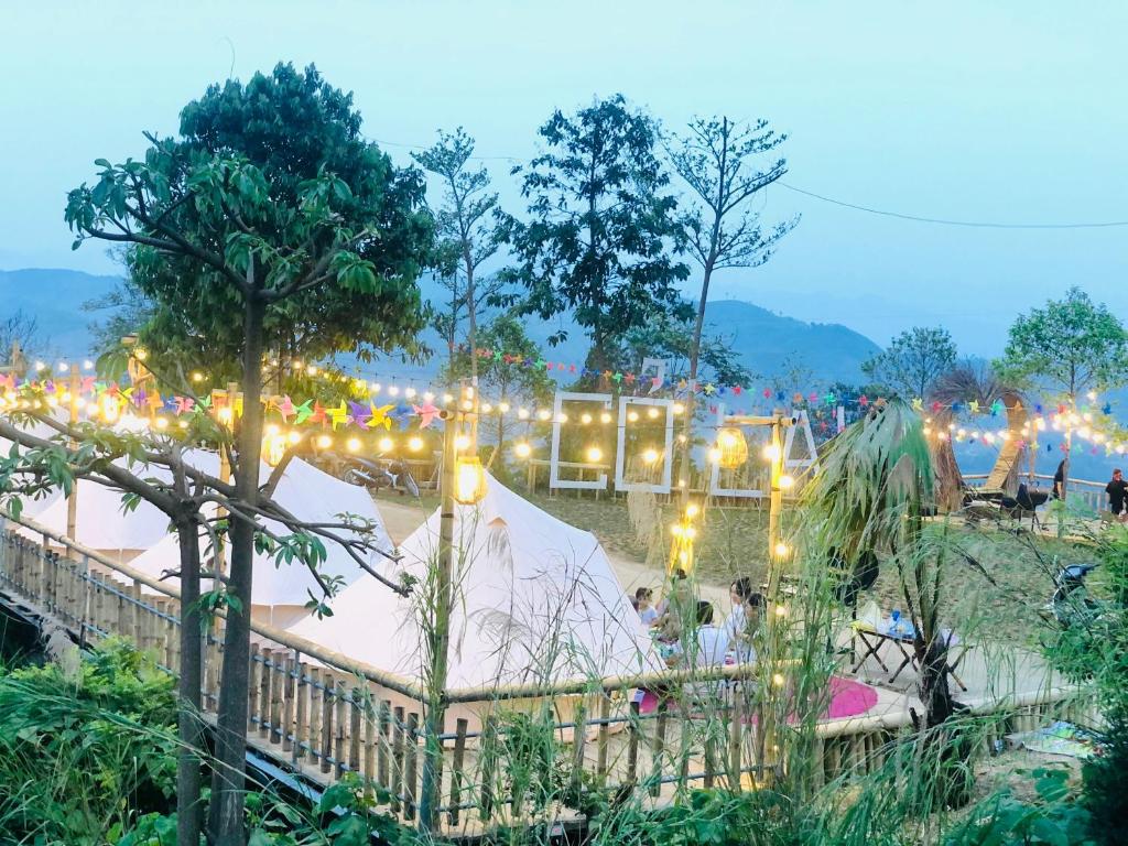 Khu du lịch sinh thái Cỏ Lau Village