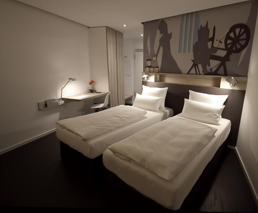 Двухместный (Двухместный номер с 2 отдельными кроватями), Grimm's Hotel am Potsdamer Platz