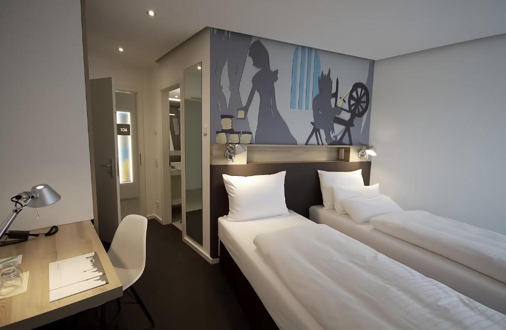 Двухместный (Двухместный номер с 2 отдельными кроватями), Grimm's Hotel am Potsdamer Platz