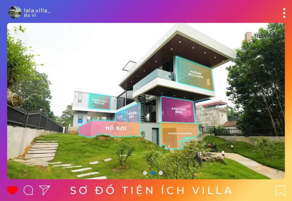 Lala Villa Ba Vì 1.000m² - View Hồ, Bể Bơi Riêng