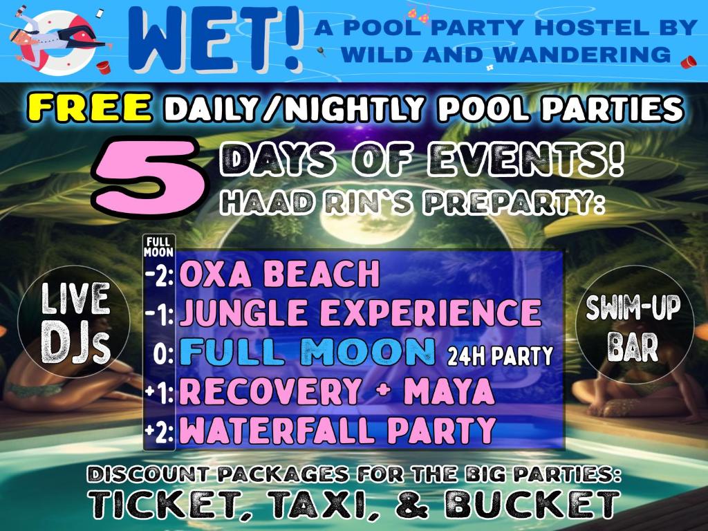 WET! a Pool Party Hostel by Wild & Wandering photo 1