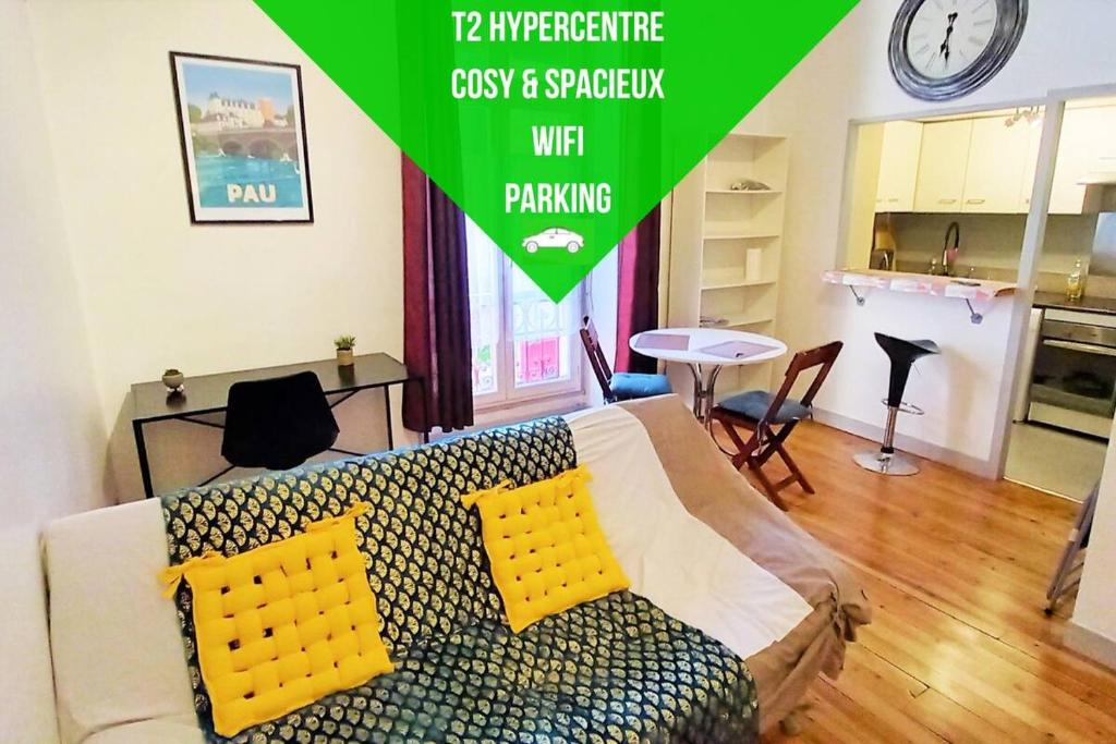 Le Gambetta T2 Cosy Hypercentre WIFI Fibre avec parking