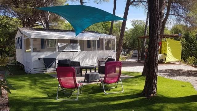 Location de Mobile-home dans camping 5 étoiles