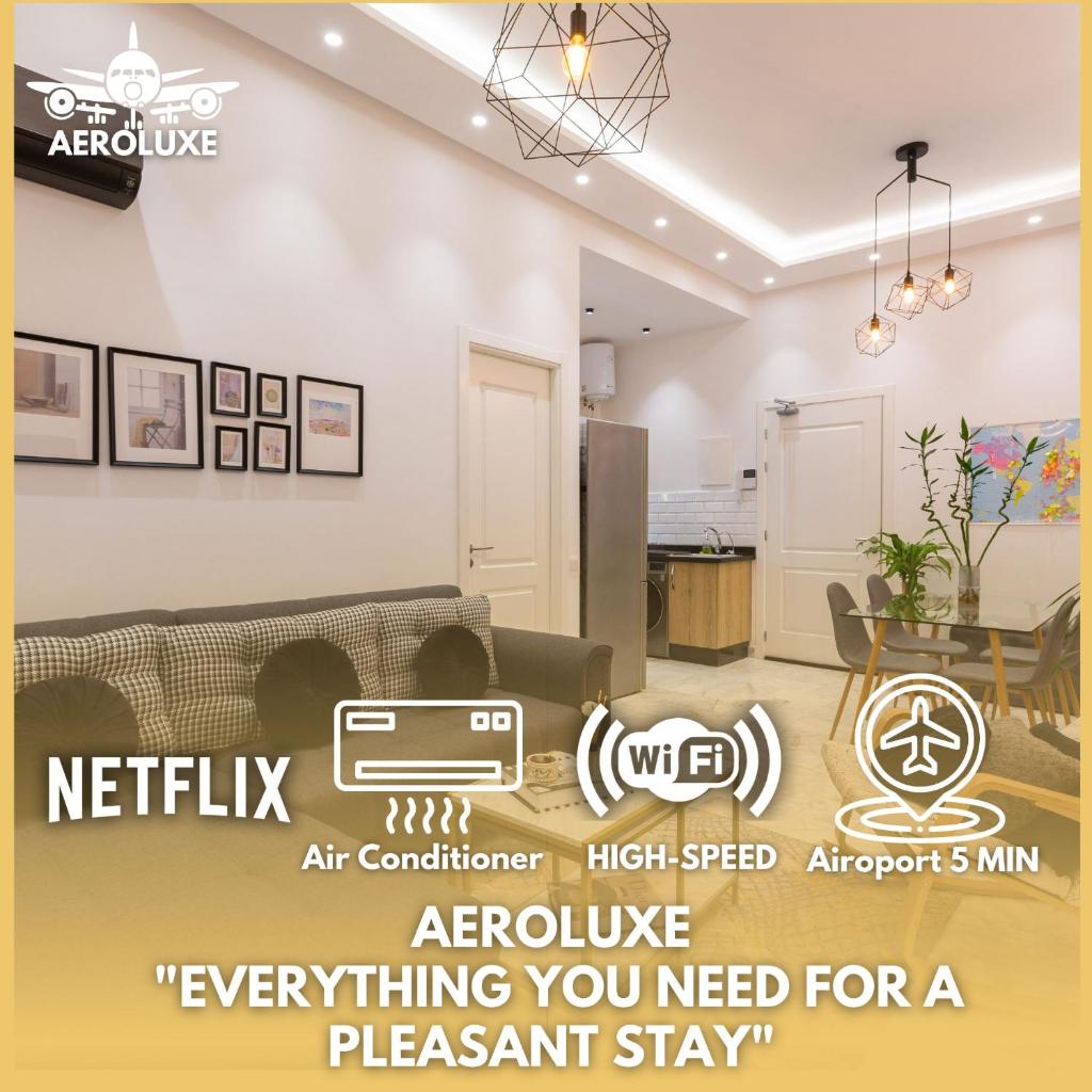 Airport Apartment Suite Casablanca FREE WIFI Modern Confort Calme