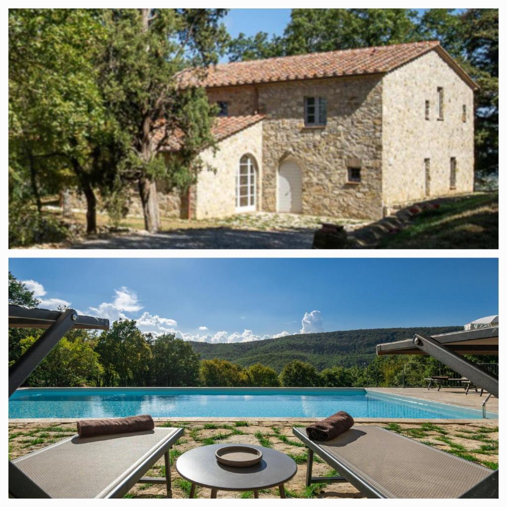 Villa Lucarella with pool, Air Con - San Casciano dei Bagni