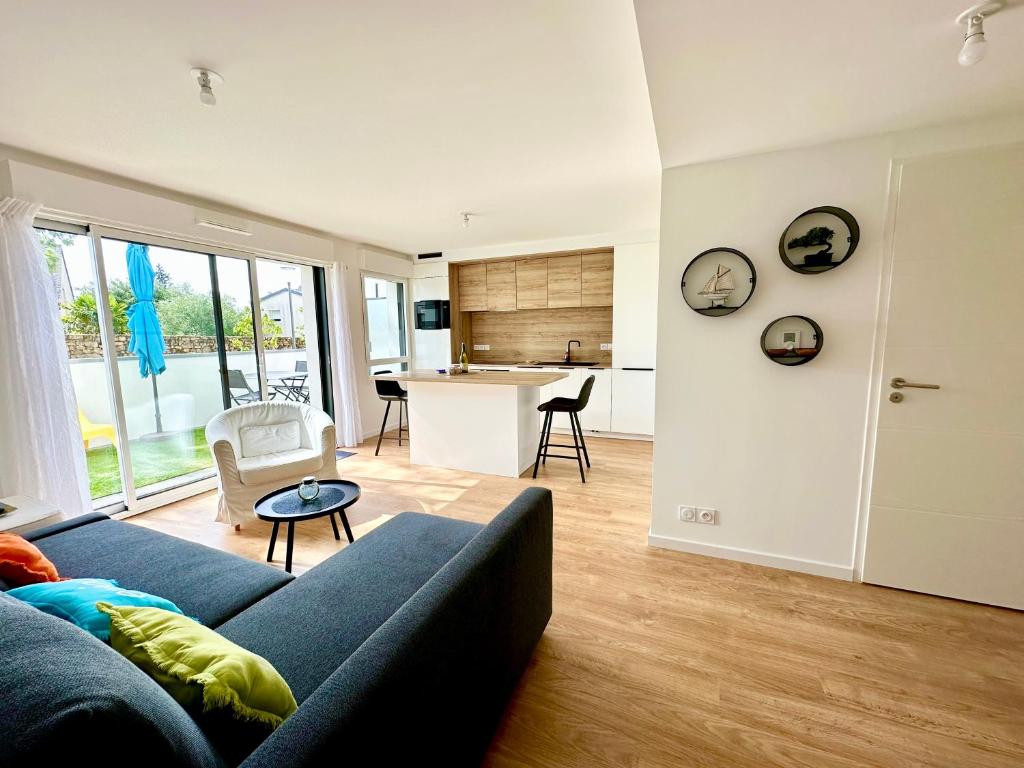 Arradon Golfe du Morbihan Appartement 2 Pièces plain-pied Terrasse