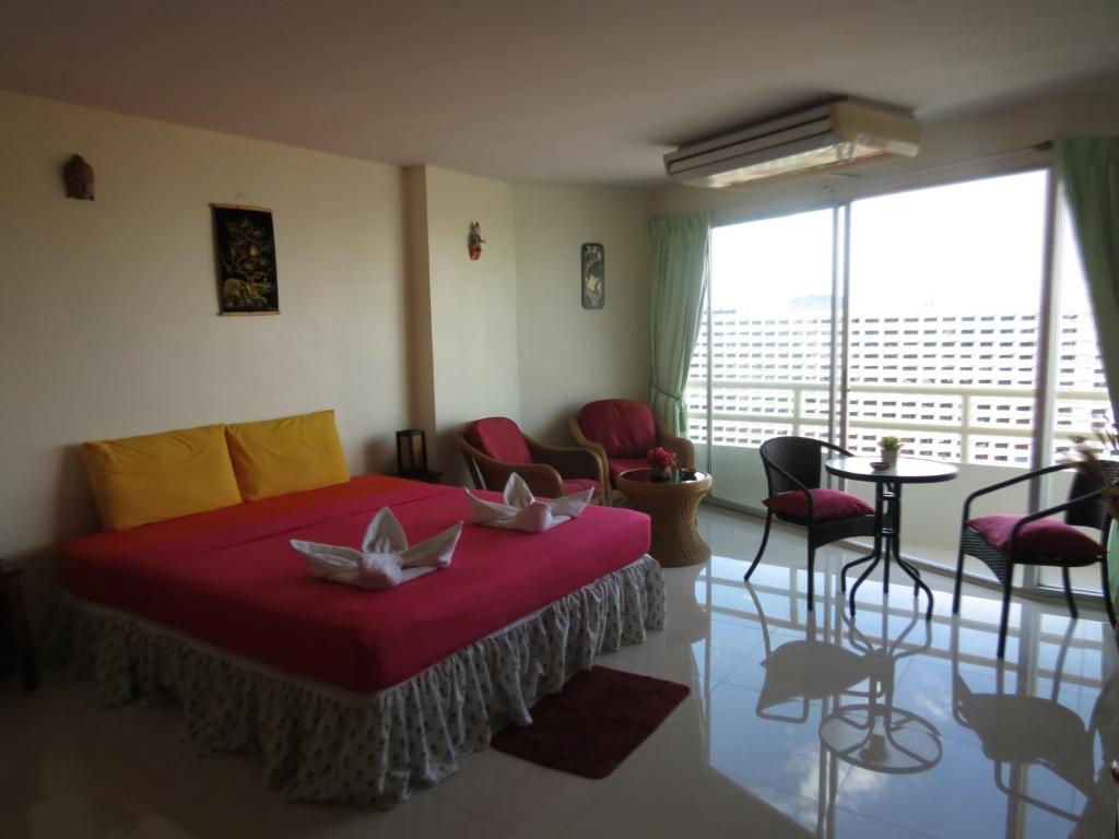 Апартаменты (Апартаменты с видом на море), View Talay 1B Serviced Apartments
