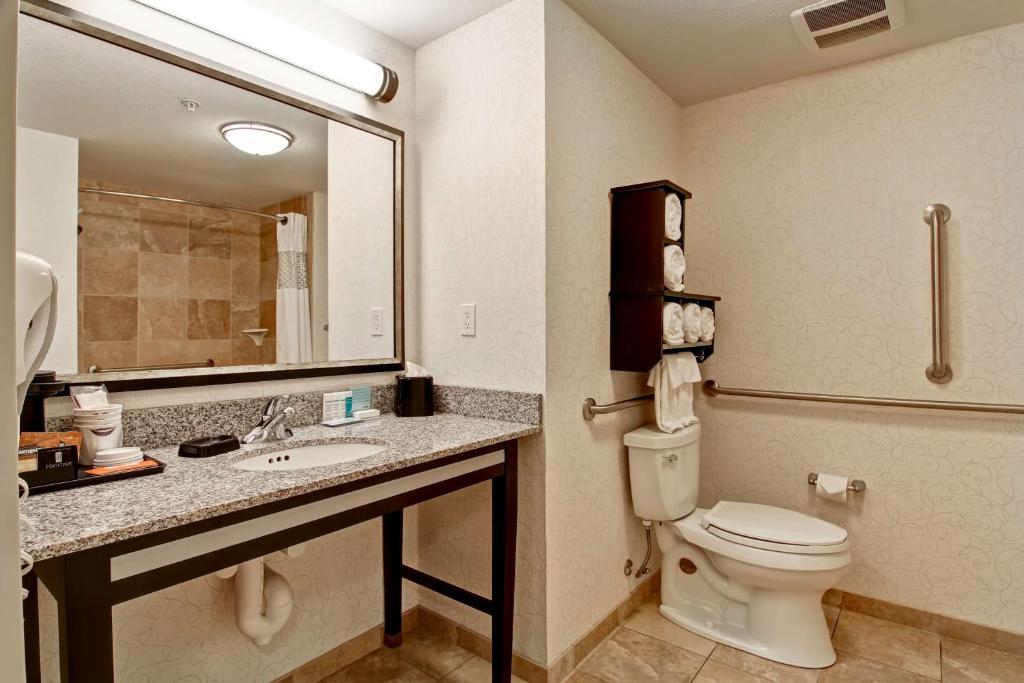 Hampton Inn & Suites by Hilton Red Deer Room Type - King Room - Disability Access/Non-Smoking