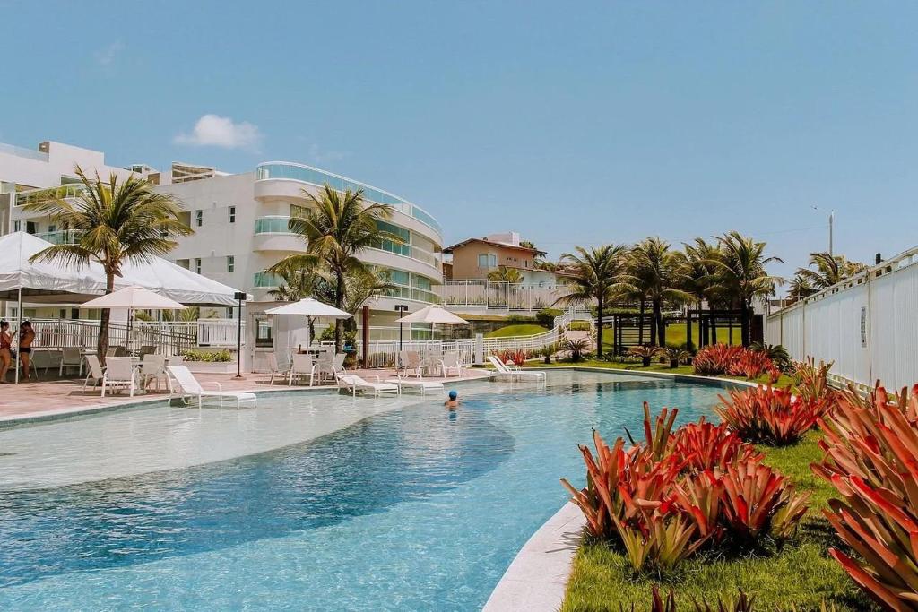 Qavi - Flat em Resort Beira Mar Cotovelo #InMare46