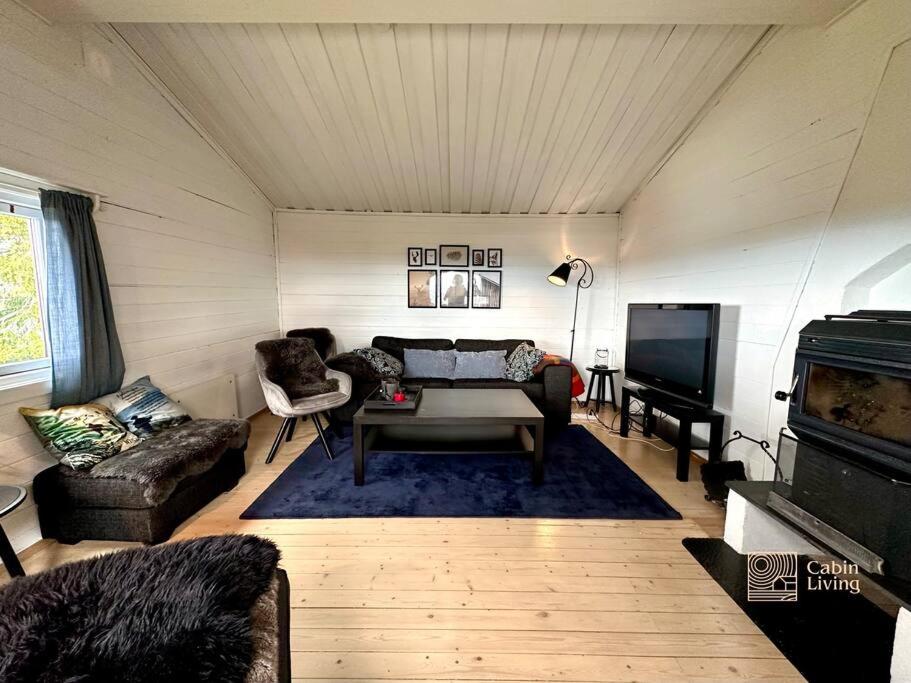 Rustic cabin on Lake Sjusjøen with a lovely view photo 4