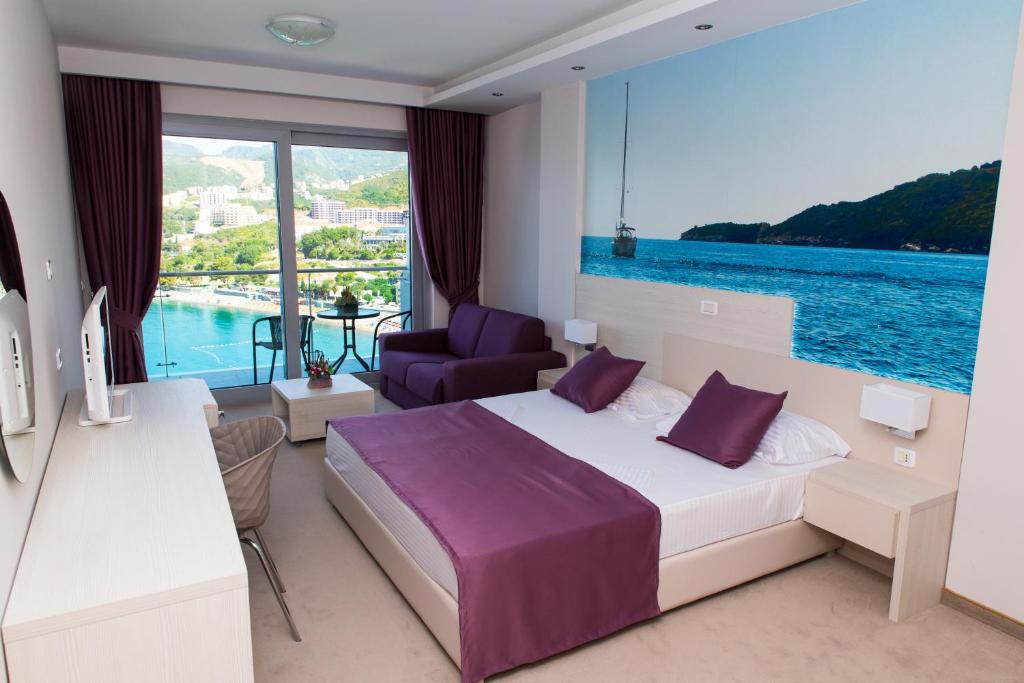 Трехместный (Трехместный номер Делюкс с видом на море), Hotel Ponta Nova