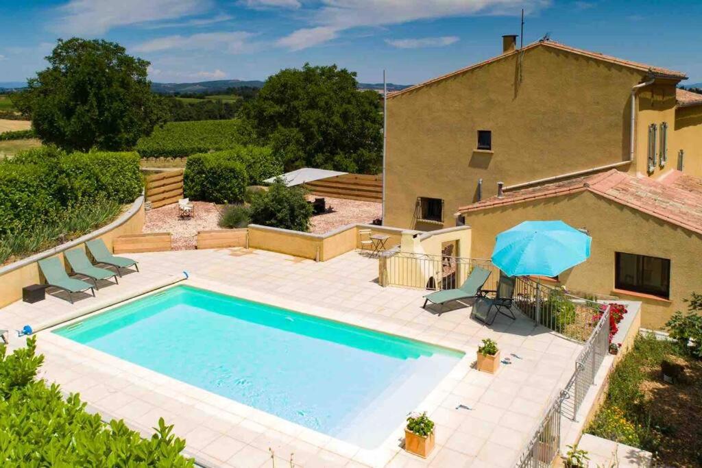 Domaine de Nougayrol Large Luxury Villa with Private Pool, Free WiFi & Parking in Outstanding Vineyard photo 2