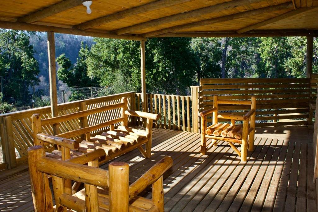 Cabañas oasis, radal 7 tazas