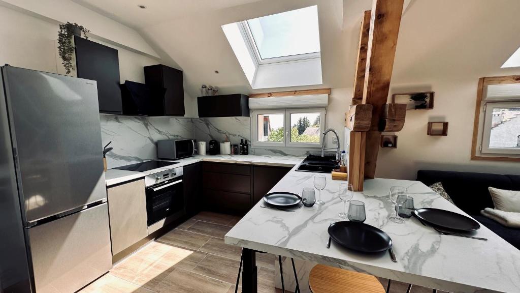 [logement cosy] Belle vue, Reposant, Télétravail photo 3