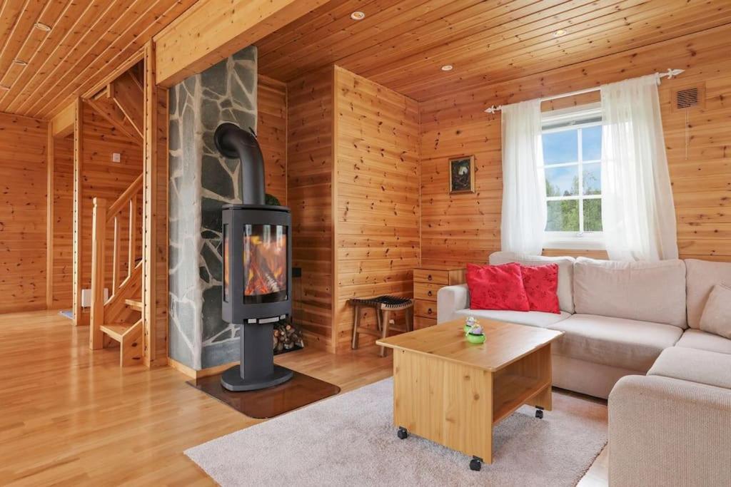 Hytte i flott natur