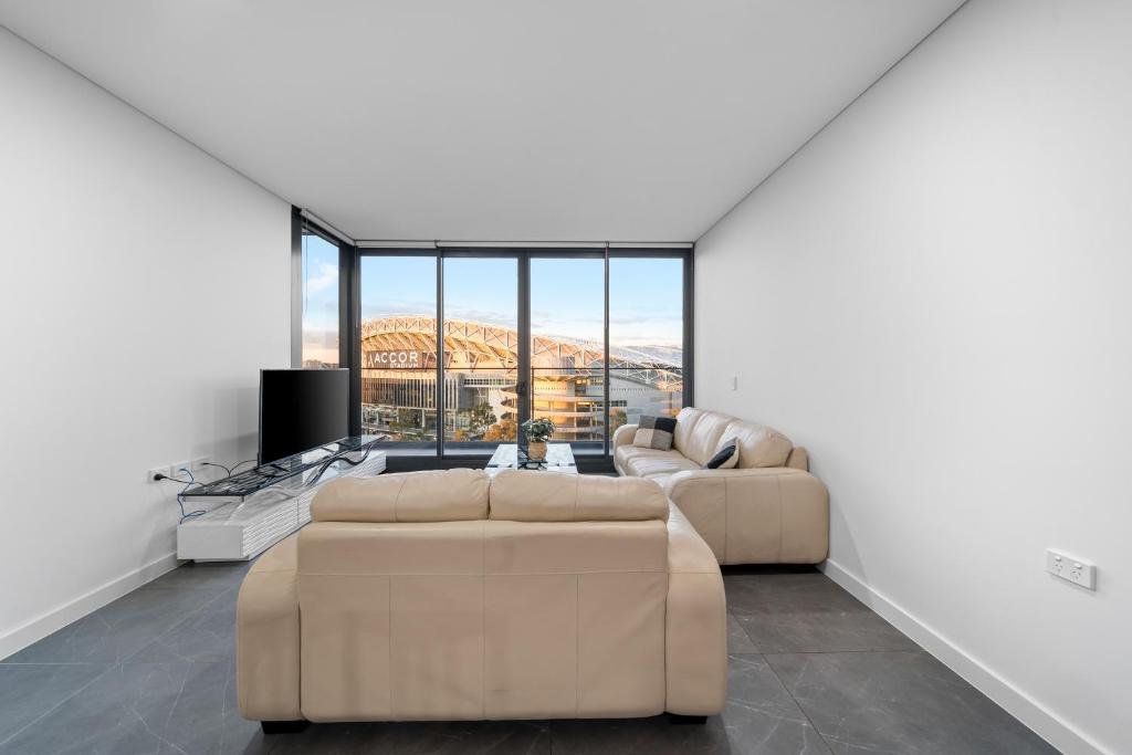 Excellent view Olympic Park next to stadium 2b2b1p Apt & Free parking photo 2