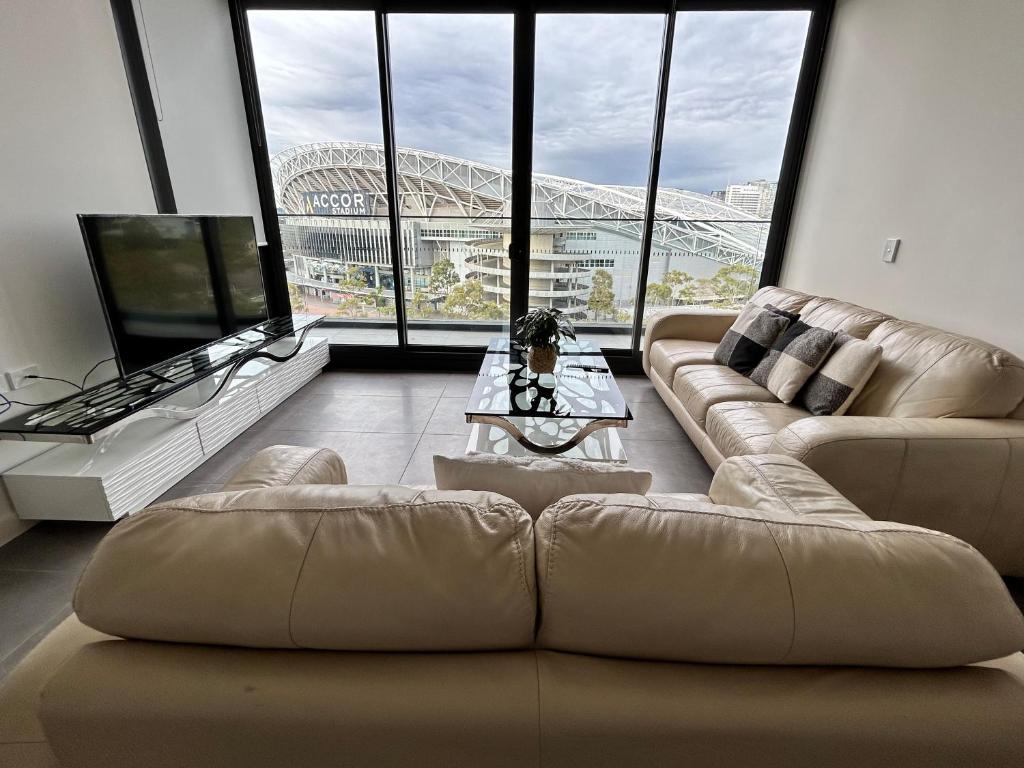 Excellent view Olympic Park next to stadium 2b2b1p Apt & Free parking photo 3