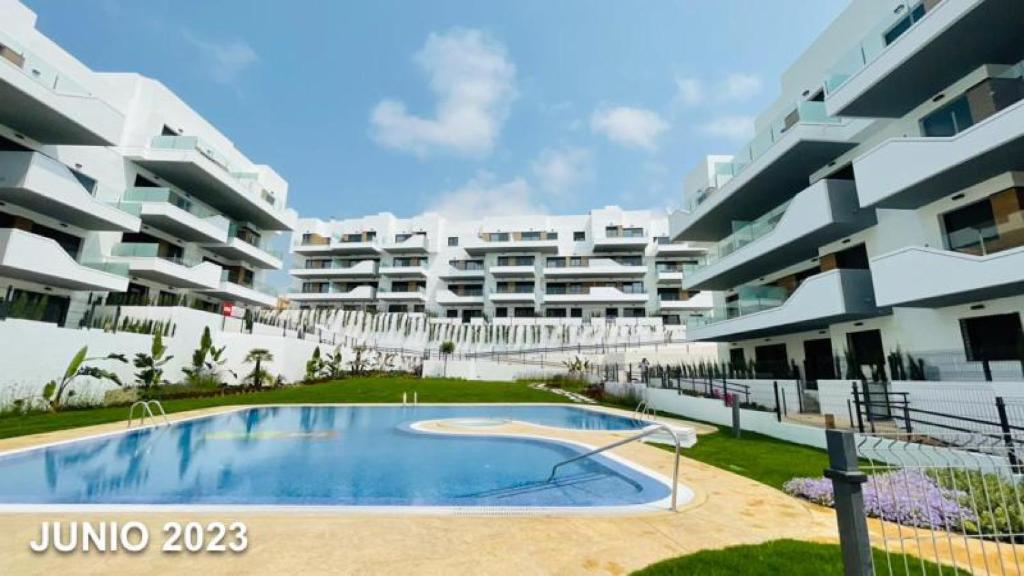 Luxe Appartement Orihuela Costa - Villamartin -Aire Residencial - green and pool view
