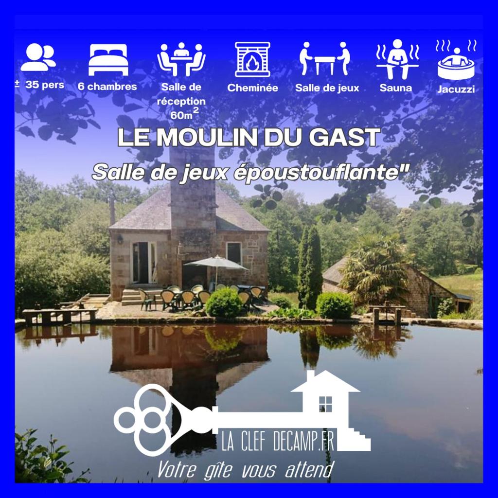 Moulin du Gast 35pers SPA Billard Baby-foot
