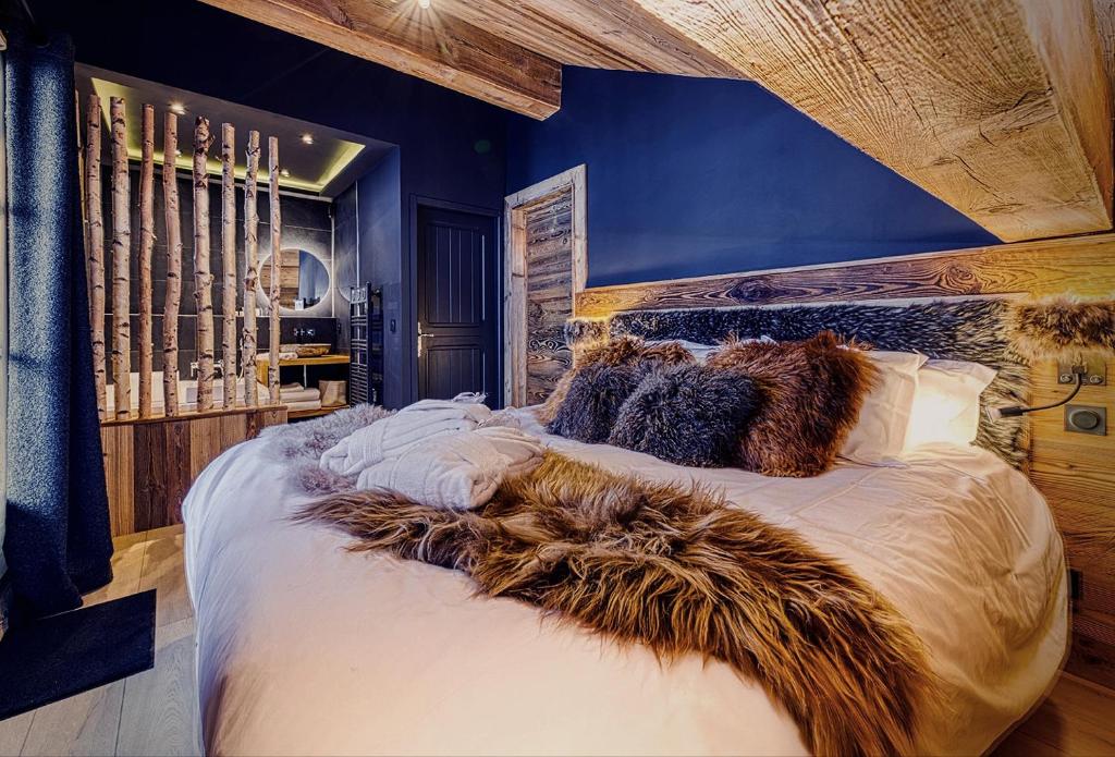 Appartement style chalet 5* vue Mont-Blanc - Arc 1950 photo 2