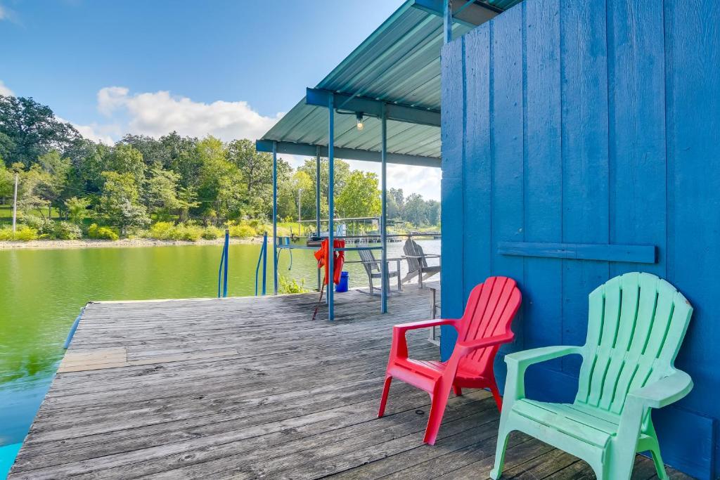 Serene Kimberling City Retreat with Boat Dock and Slip