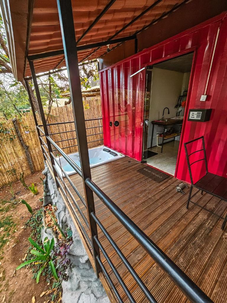 Pousada Cipó Container Chalés Privativos com lareira - Centro da cidade photo 2