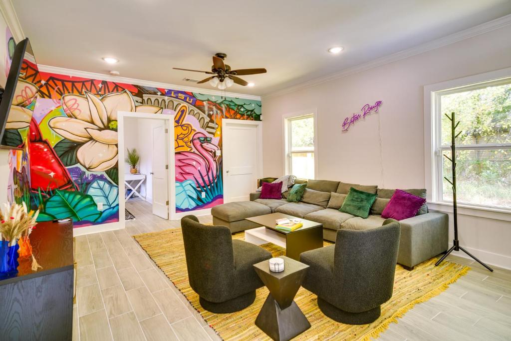 MidCity Mural House in Baton Rouge 3 Mi to LSU! photo 3