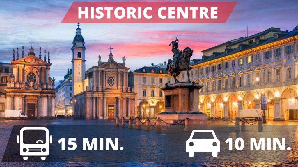10min dal Centro [PortaSusa-FreeParking&AC] - Tap to explore photos