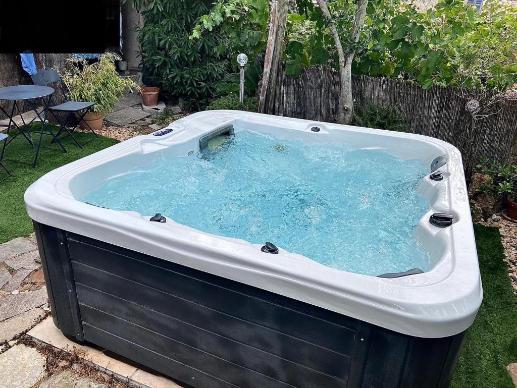 Grand et joli studio tout équipé avec jardin et Jacuzzi photo 4