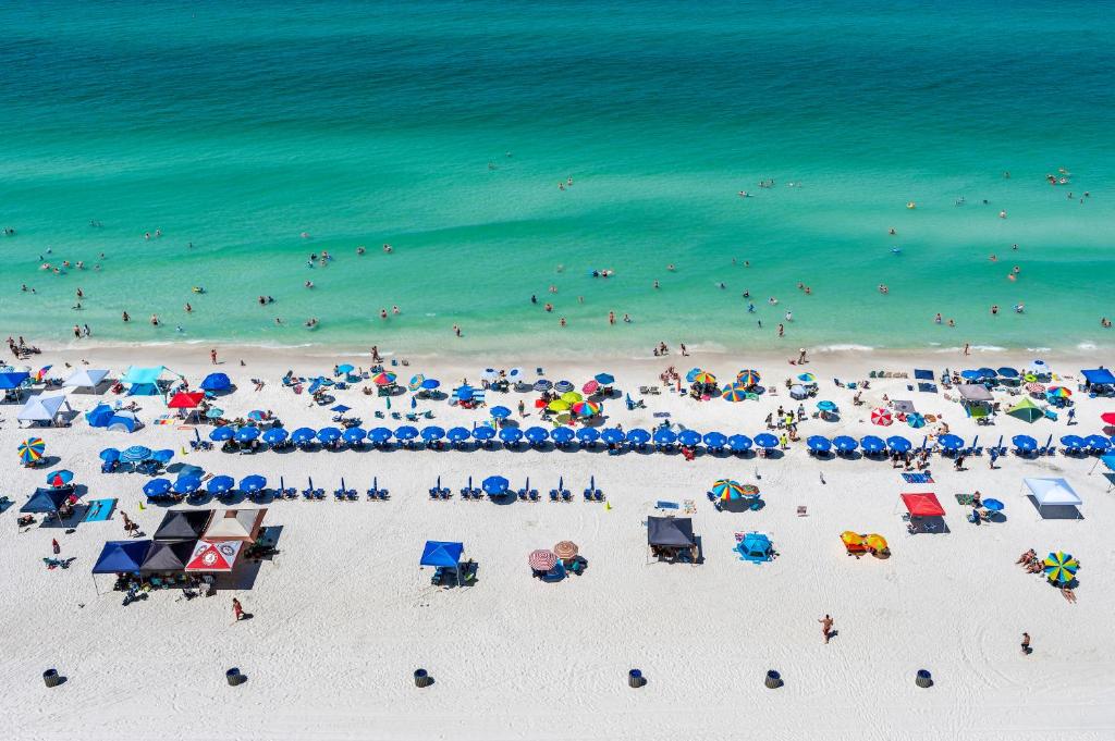 Stunning Ocean & Sunset Views, Direct Beach Access with 2 King Bedrooms at Panama City Beach, Fl photo 1