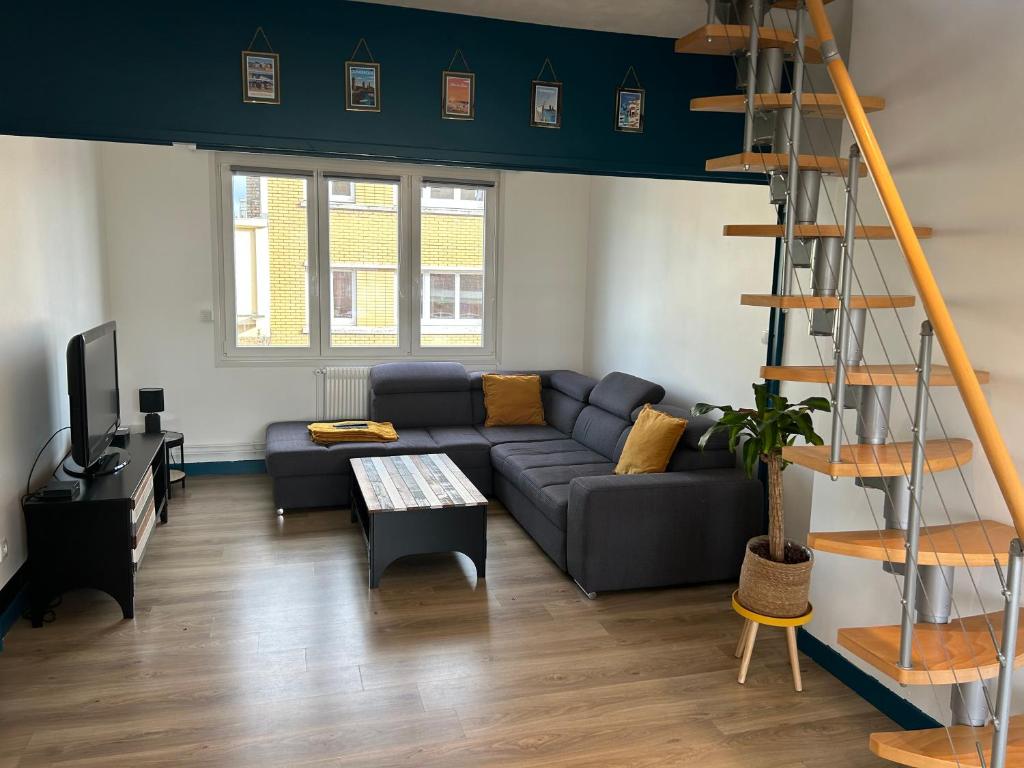 Duplex lumineux entre plage et centre-ville photo 1