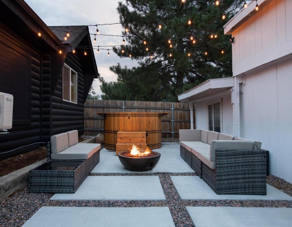 The Yellow Door Denver - Mid Century Design, Game Room, and Wood Spa - Near Downtown Denver image