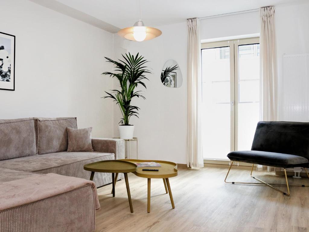 LIGHTPLACE • Design • Boxspring • Balkon • 2 Smart TV •Innenstadt Room Type - Apartment with Balcony