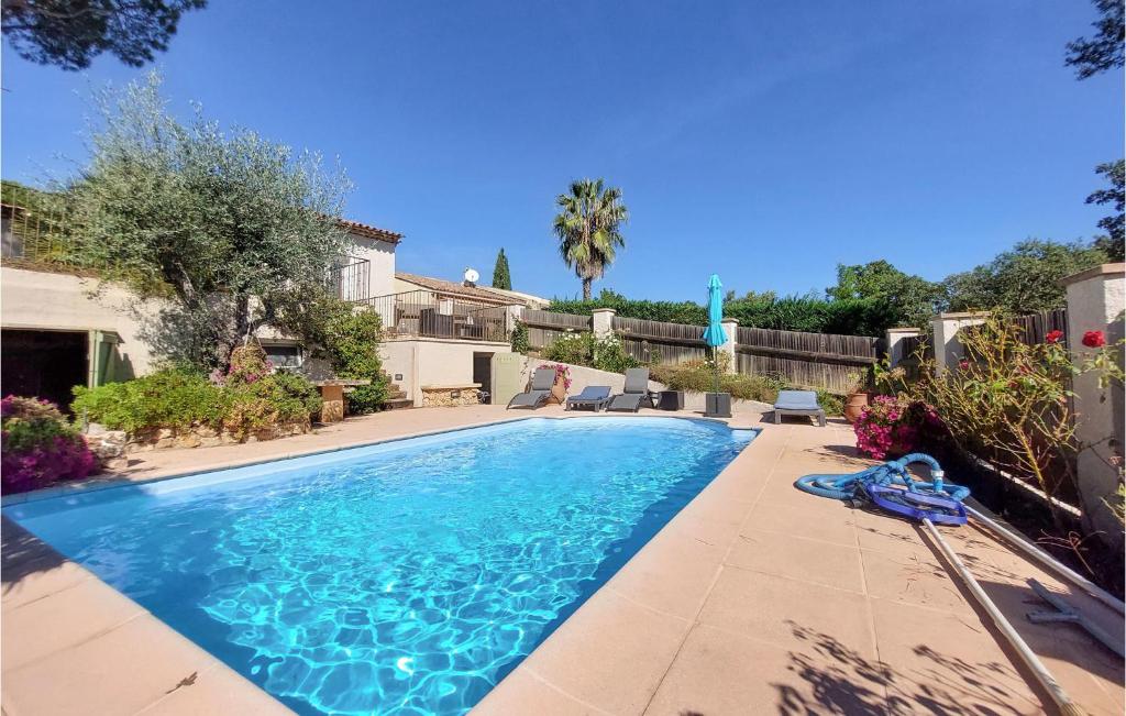 Nice Home In Gassin With 4 Bedrooms And Wifi