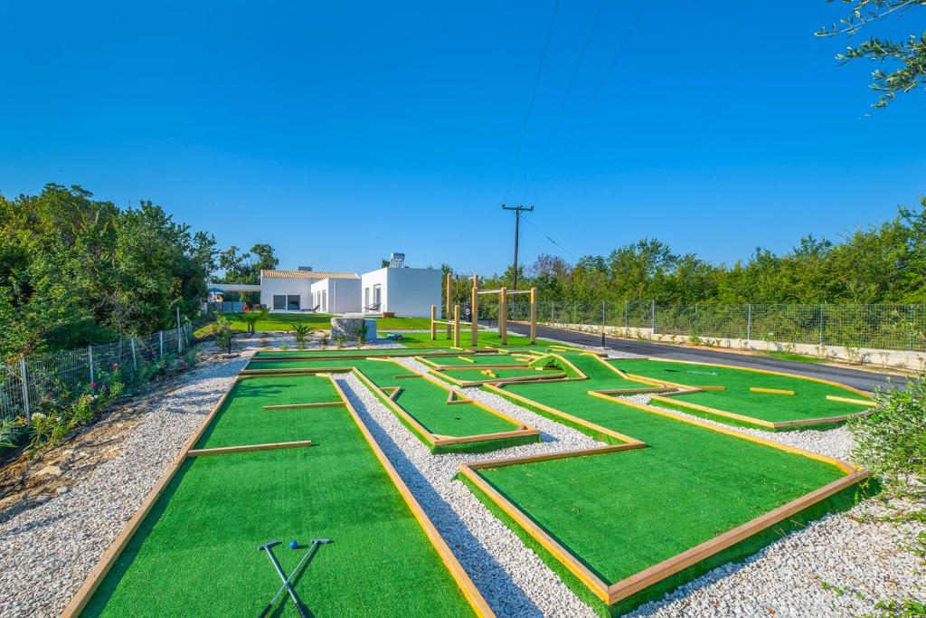 Villa Ami, Roda, Corfu: 10 guests, heated pool, private mini golf, pool table & more!! photo 4