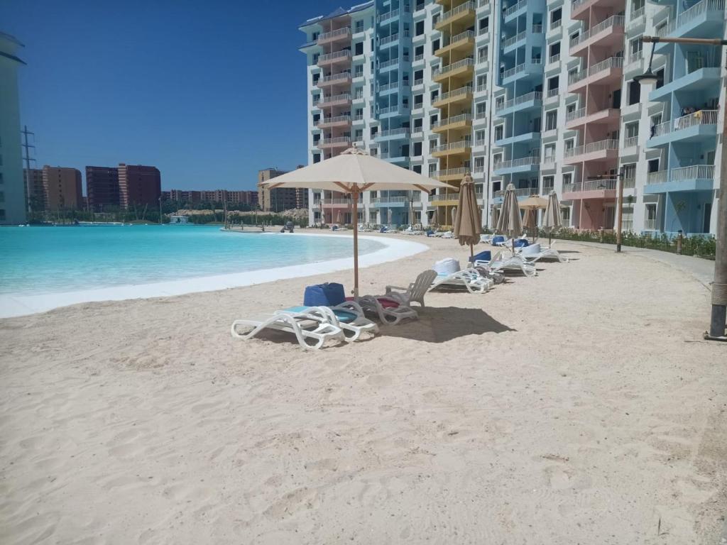 Two Bedrooms for Families only Chalet Sia Lagoon Golf Porto Marina للعائلات فقط شاليه غرفتين كريستال لاجون جولف بورتو مارينا photo 1