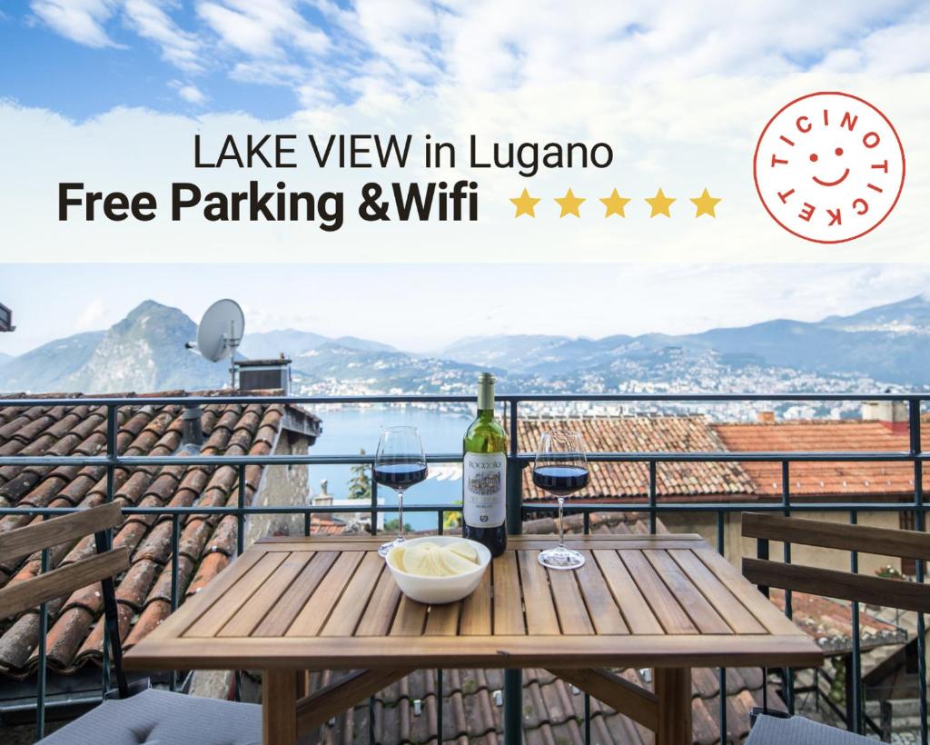 Vista lago Splendida casa a 5 stelle - Lugano Collina
