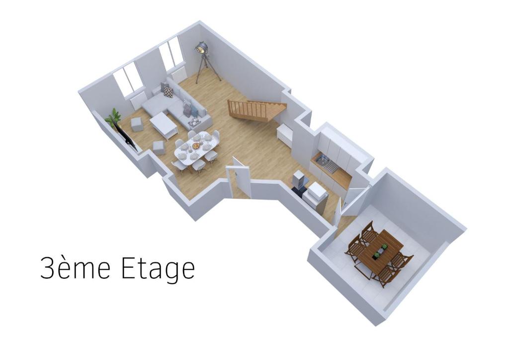 Le Double Pirou # 2 Appartements # Halte Auvergne photo 3