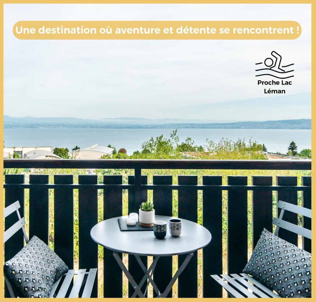 Appartement T2 Vue Lac Léman Evian les Bains photo 1