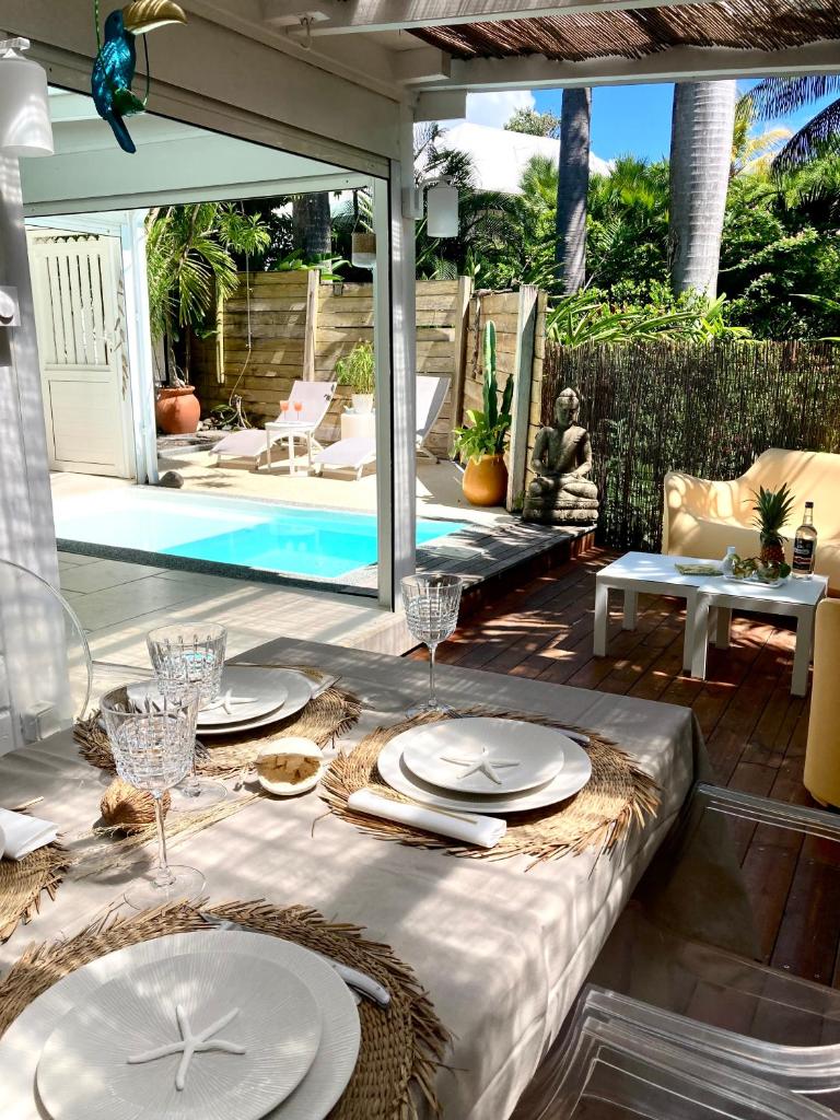 17 Les Palmes - Maison de charme - Piscine privée et accès plage photo 3