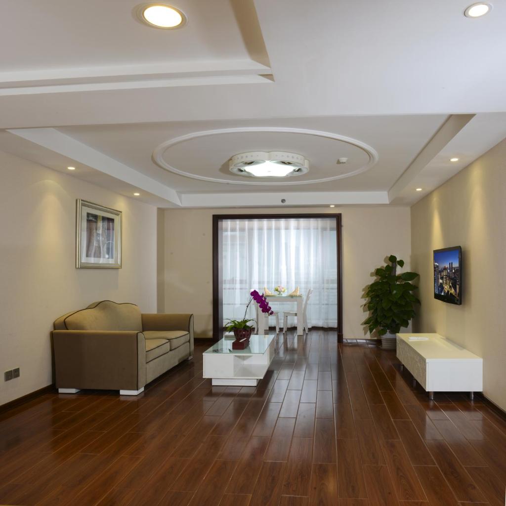 Апартаменты (Улучшенные апартаменты с 2 спальнями), Beijing Baifuyi Hotel