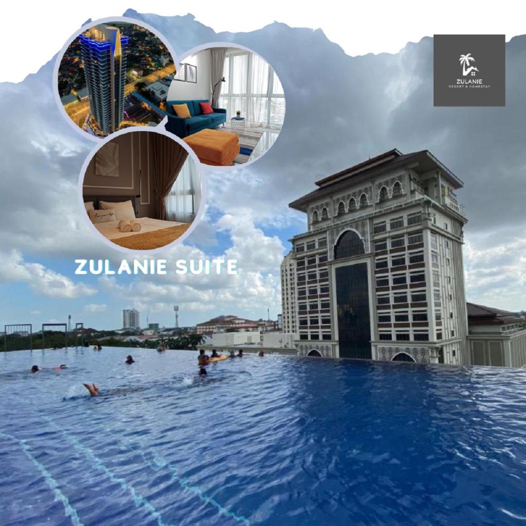 Zulanie Suite Troika Residence, SPACIOUS AND COZY WITH POOL, Free Wifi & Netflix in Golden Triangle of Kota Bharu photo 2
