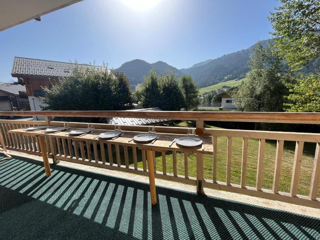 Appartement 8 personnes, 3 chambres, en plein centre de PRAZ SUR ARLY photo 4
