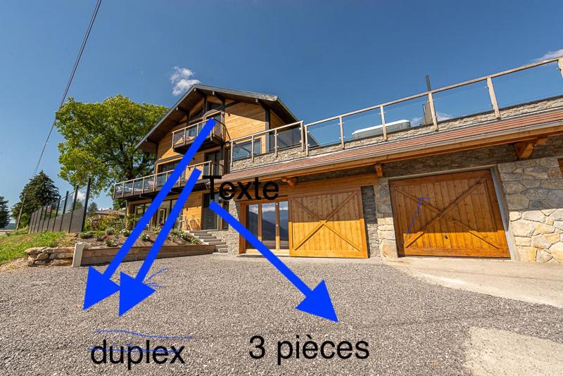 annecyhappylodge 5 * appartement indépendant RDCH chalet 5 pers vue lac jaccuzzi photo 2