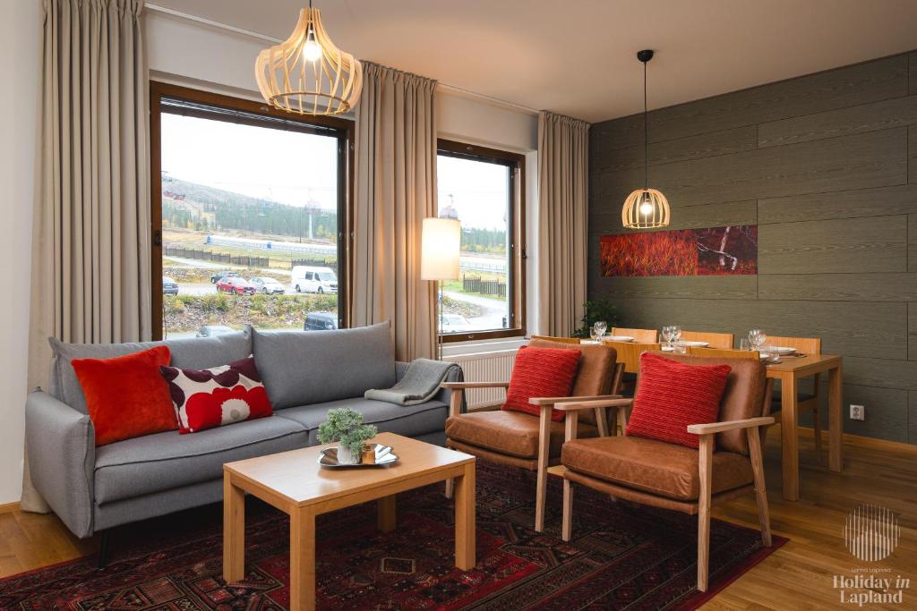 Holiday in Lapland - Ylläs Gondola apartment, huoneisto 6207